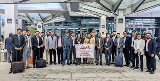 WWTFE delegation arriving at the airport